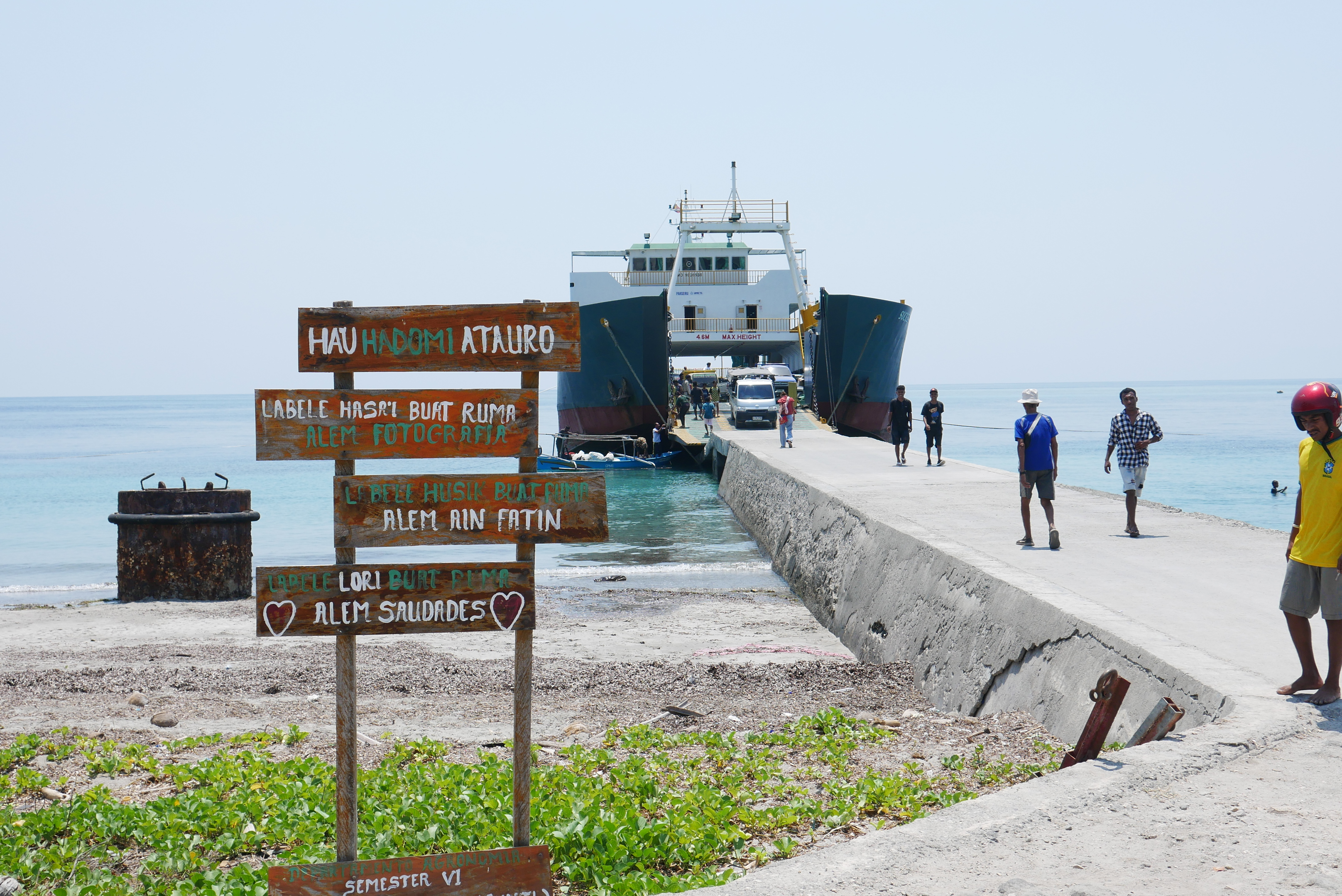 Ferry between Dili and Atauro