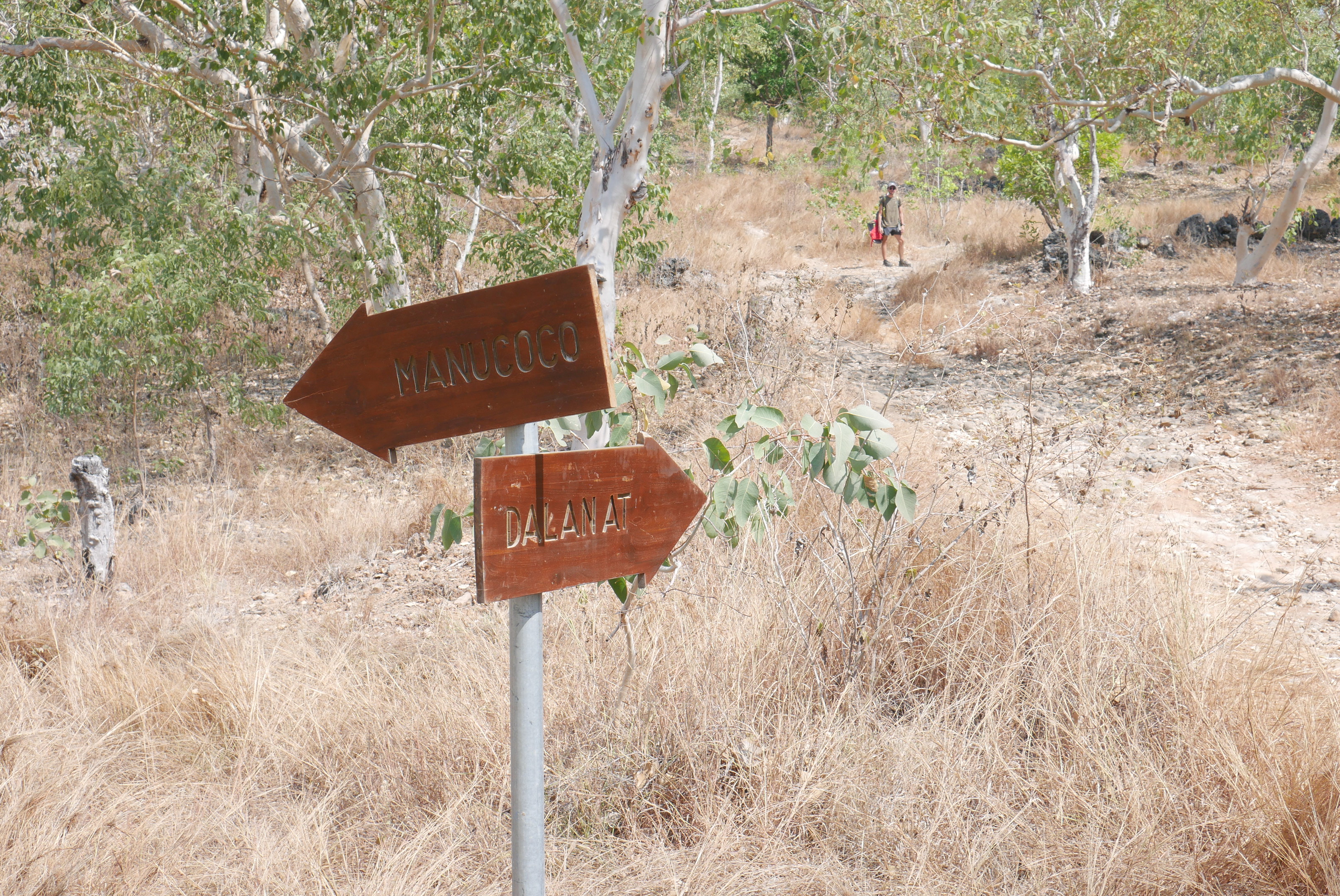 trail signs