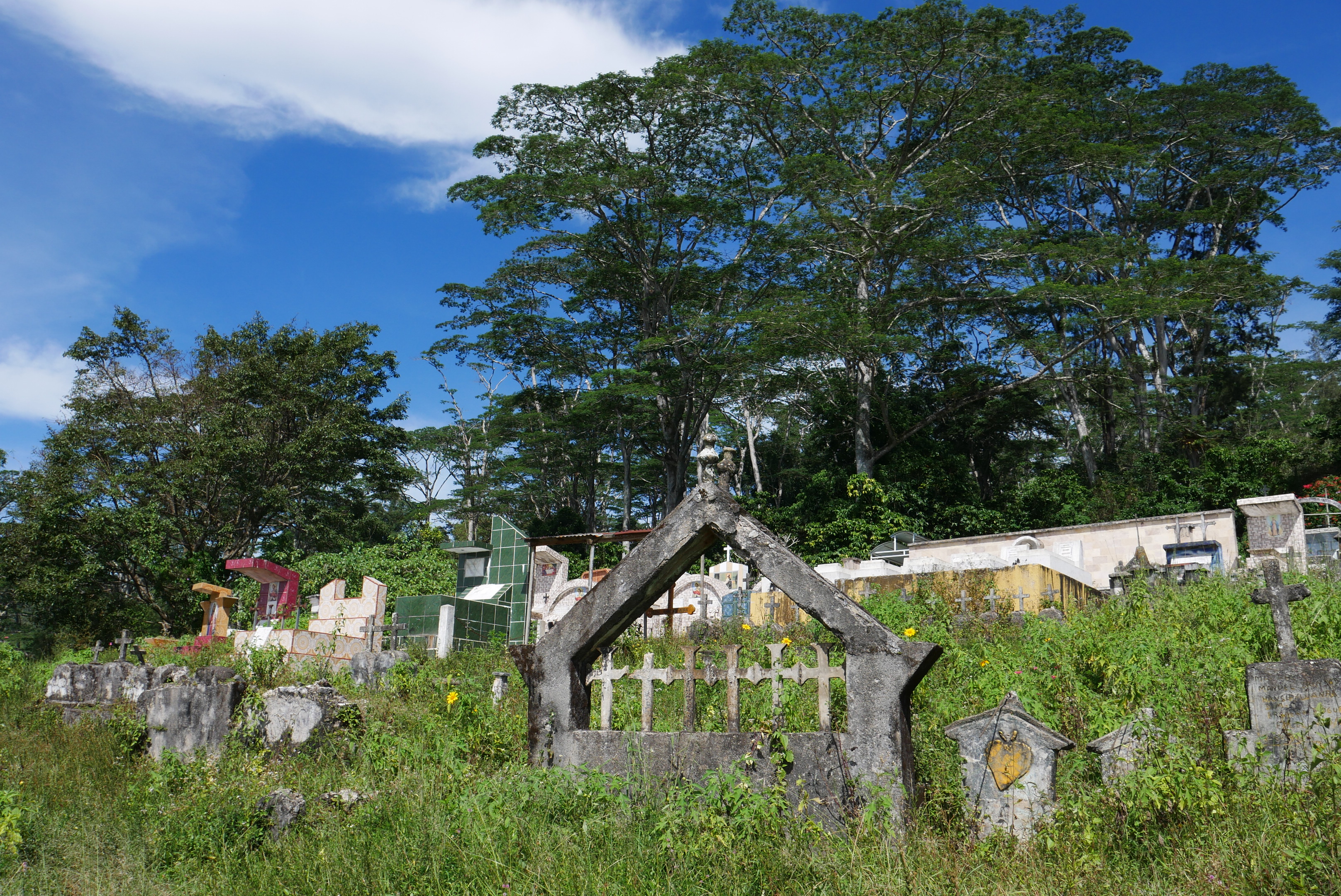 Cemetery in Ermera Vila