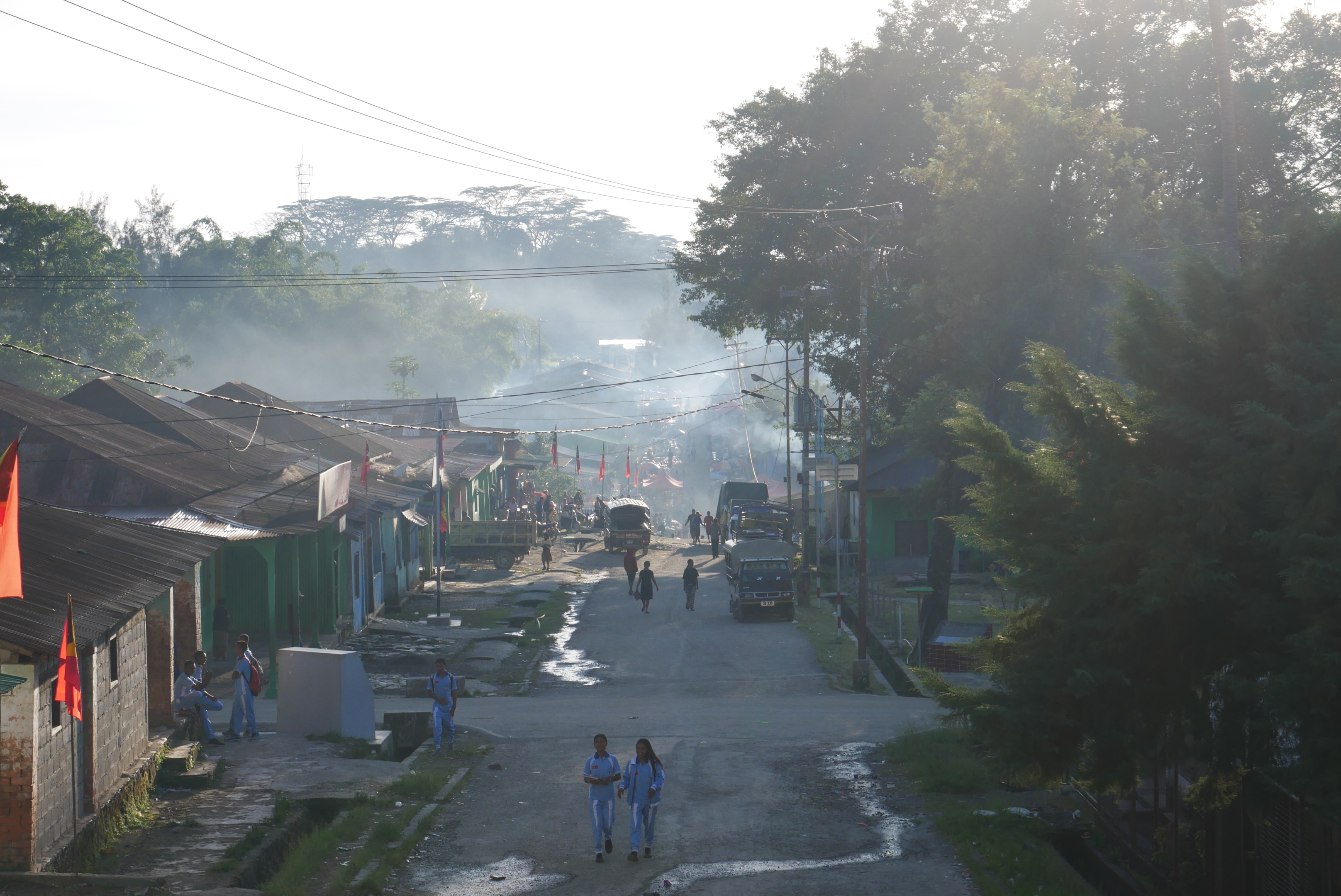 Haze in the market