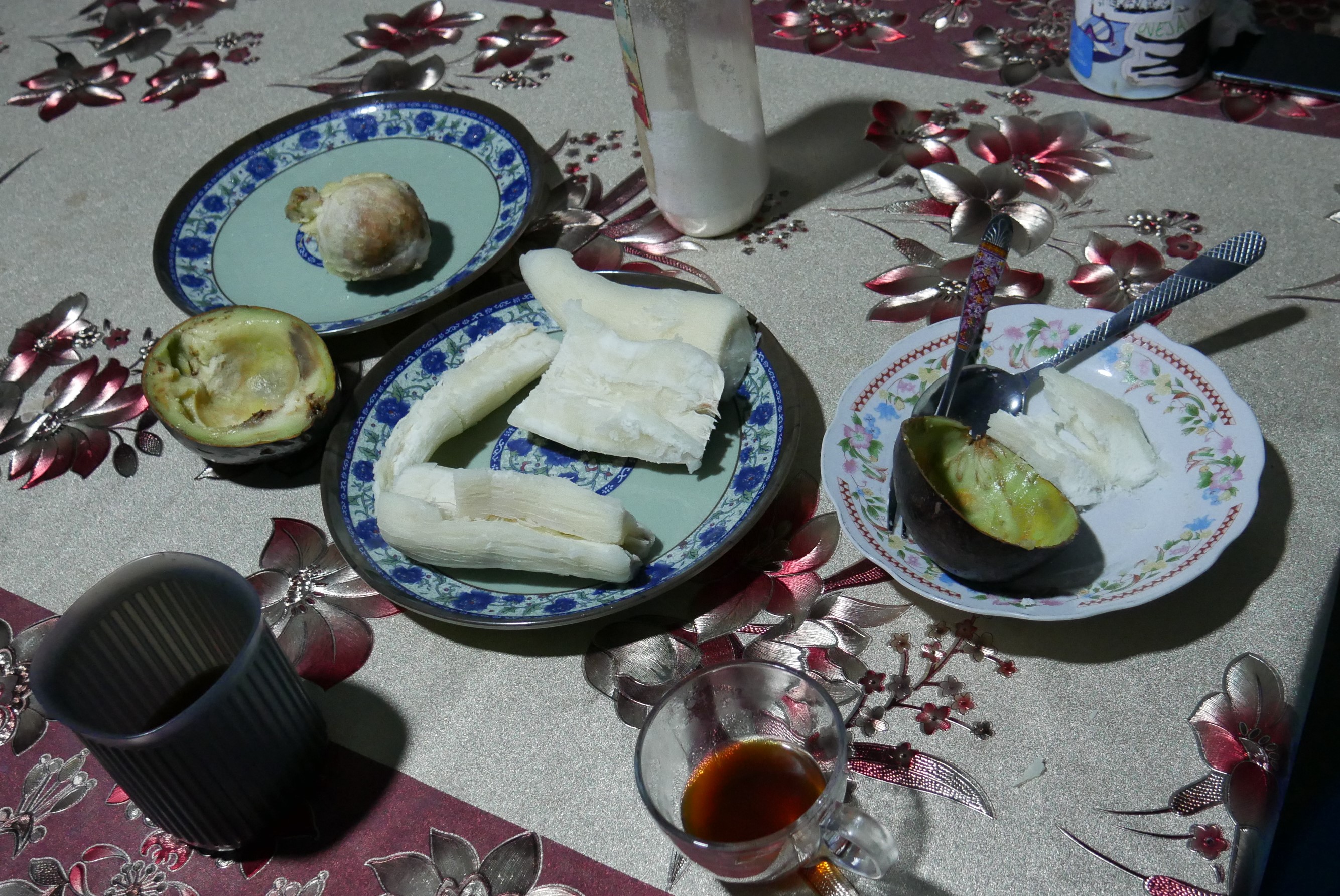 cassava coffee and avocado