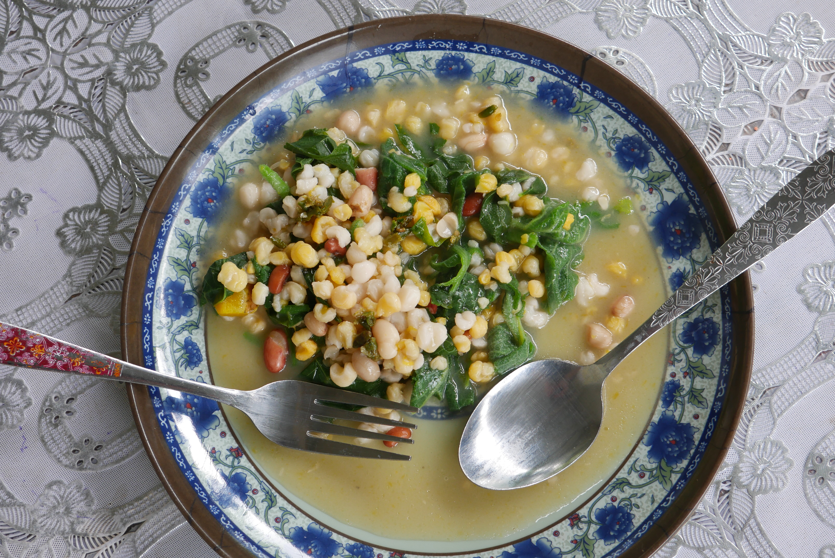 boiled corn