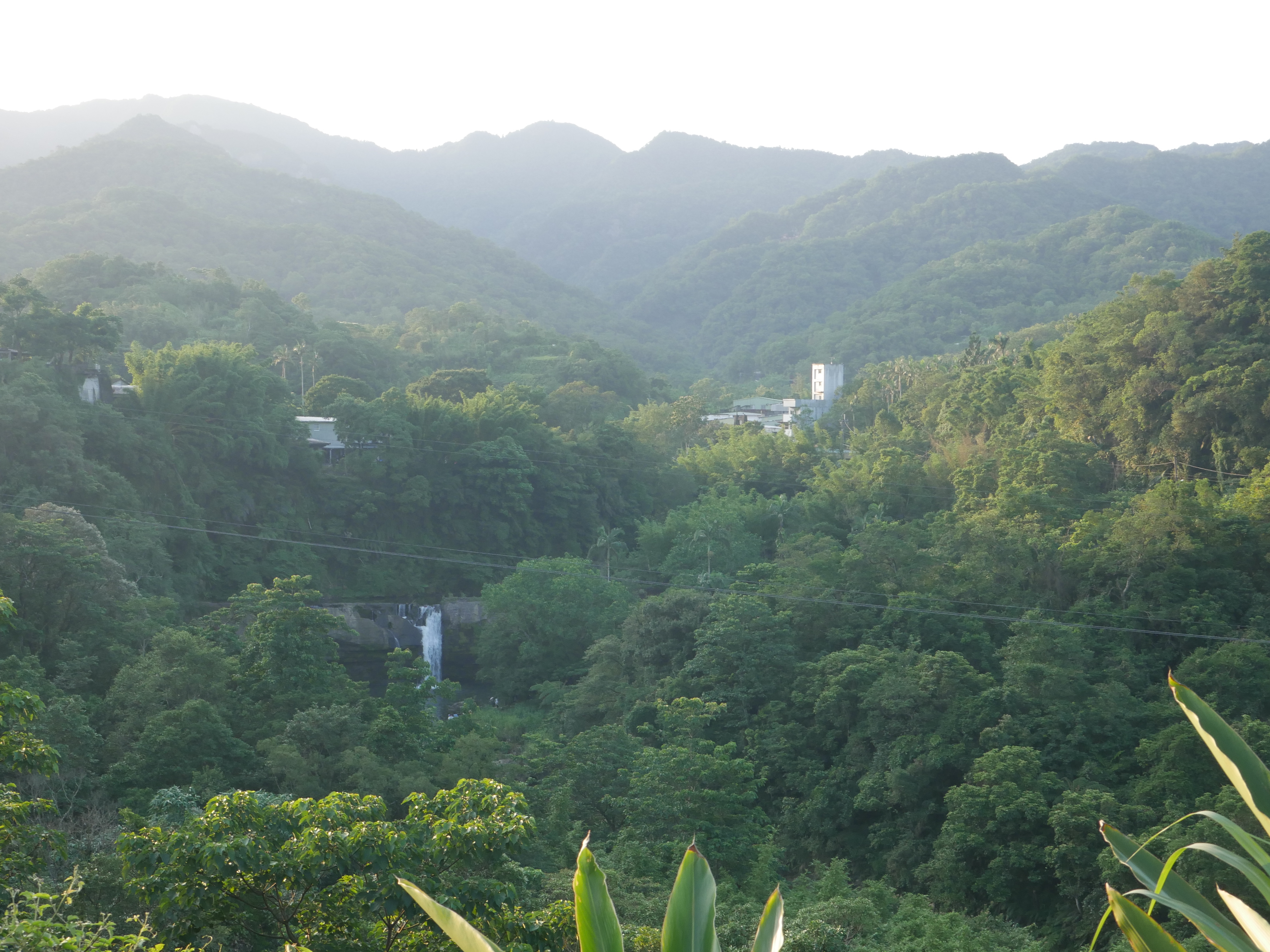waterfalls outside Taipei